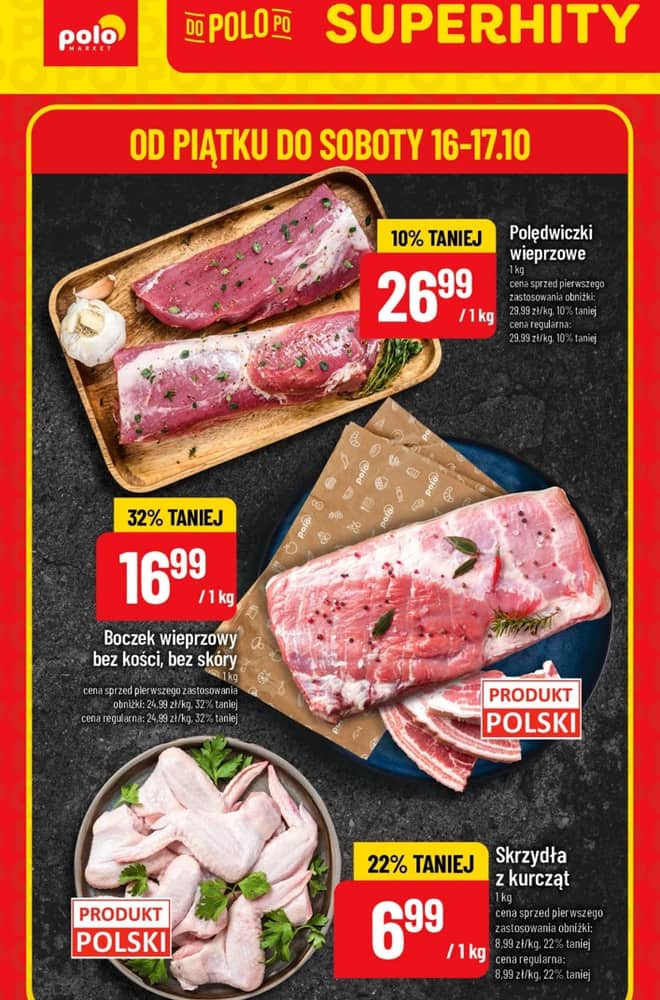 Okładka gazetki PoloMarket, ważna 16–17 październik 2026