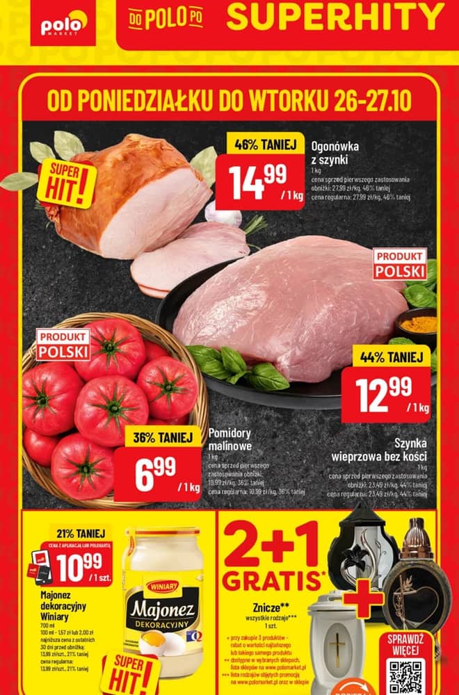 Okładka gazetki PoloMarket, ważna 26–27 październik 2026