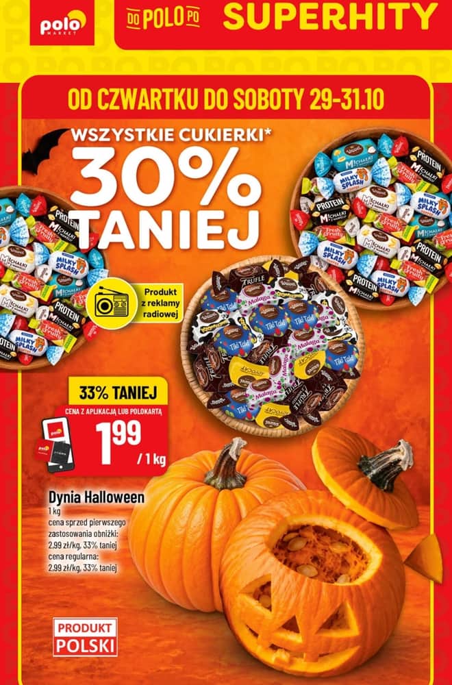 Okładka gazetki PoloMarket, ważna 29–31 październik 2026