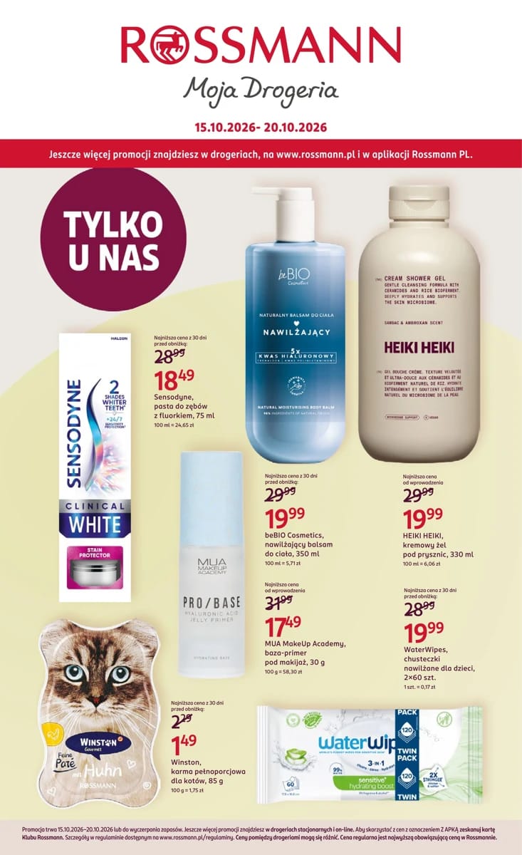 Gazetka Rossmann, strona 1 z 9