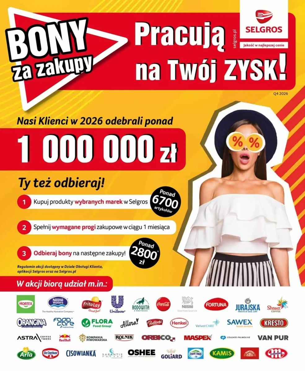 Gazetka Selgros, strona 1 z 8