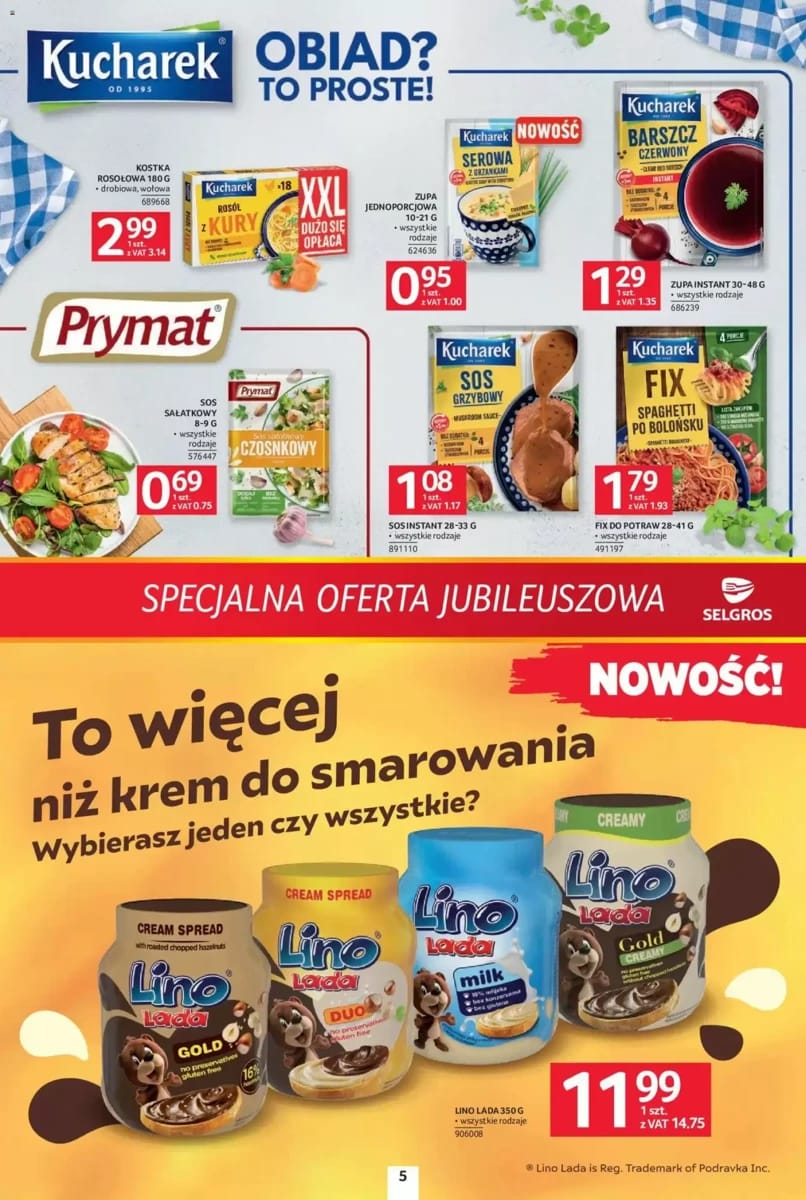 Gazetka Selgros, strona 5 z 14