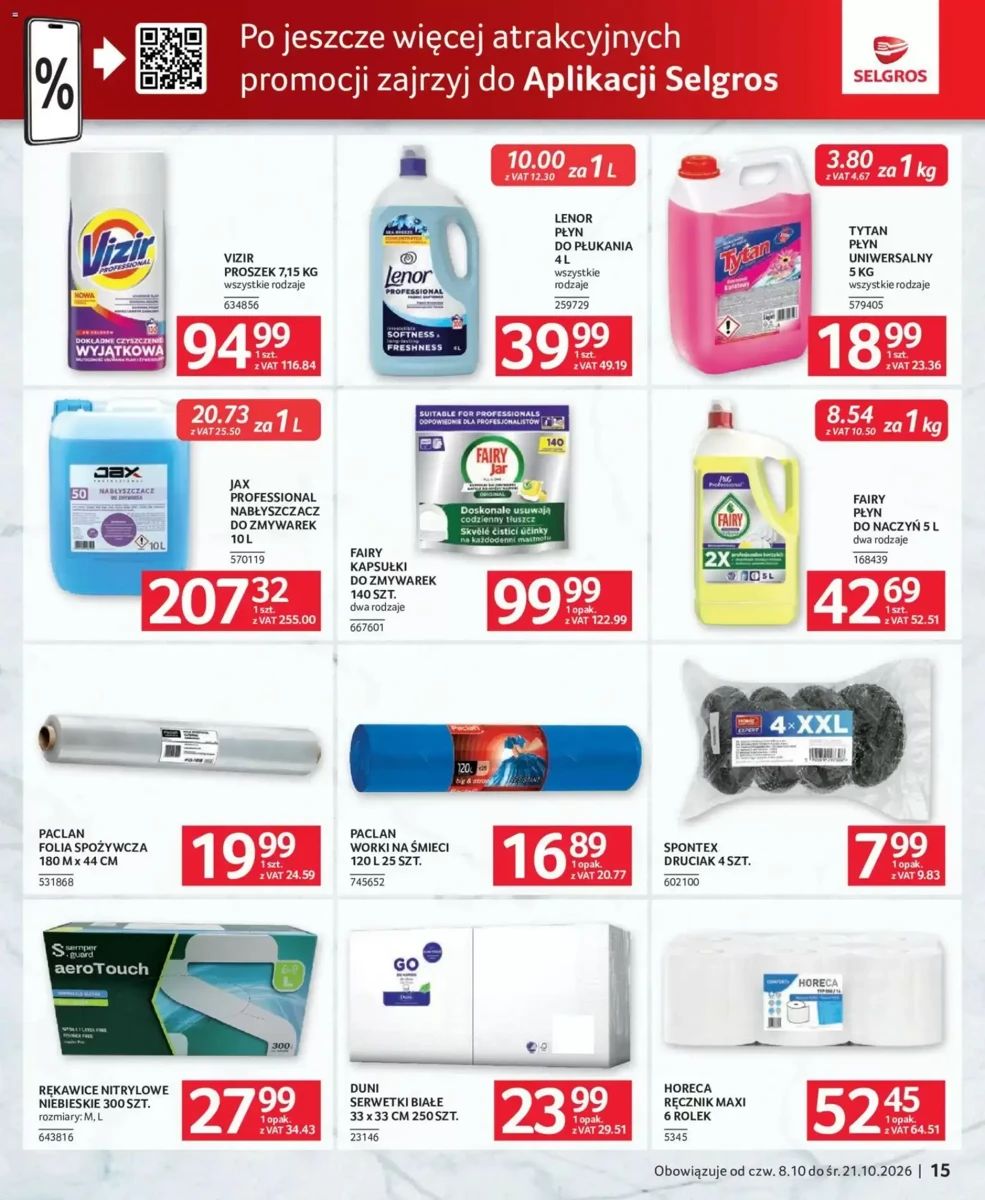 Gazetka Selgros, strona 15 z 19