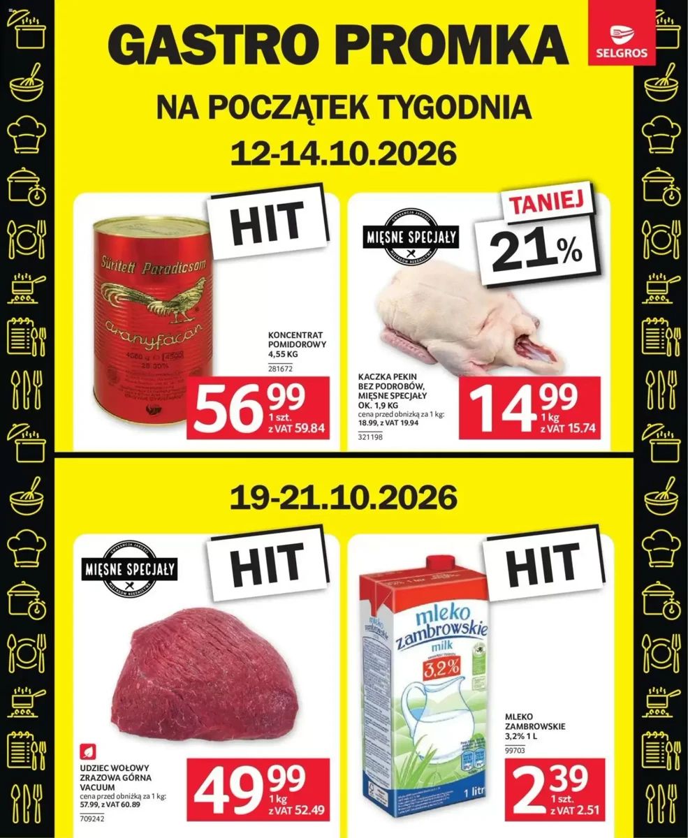 Gazetka Selgros, strona 19 z 19