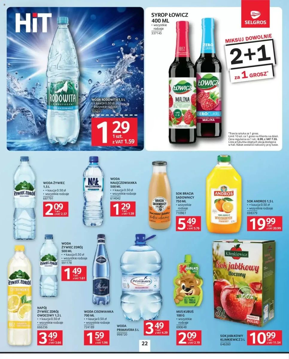 Gazetka Selgros, strona 22 z 27