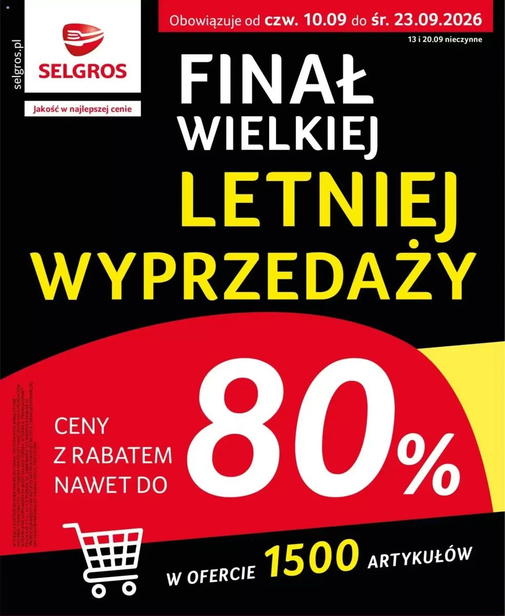 Gazetka Selgros, strona 1 z 15