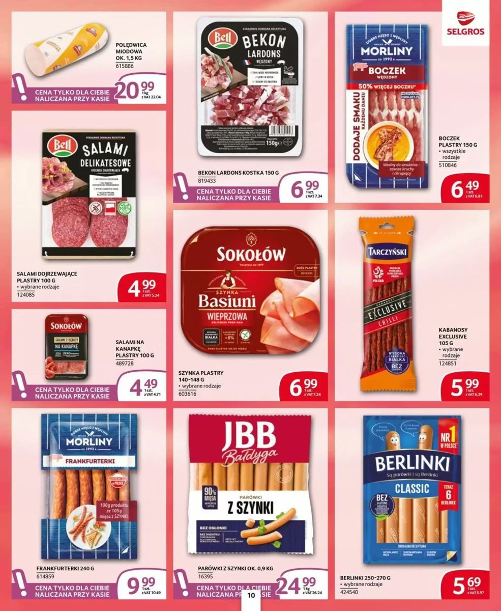Gazetka Selgros, strona 10 z 39