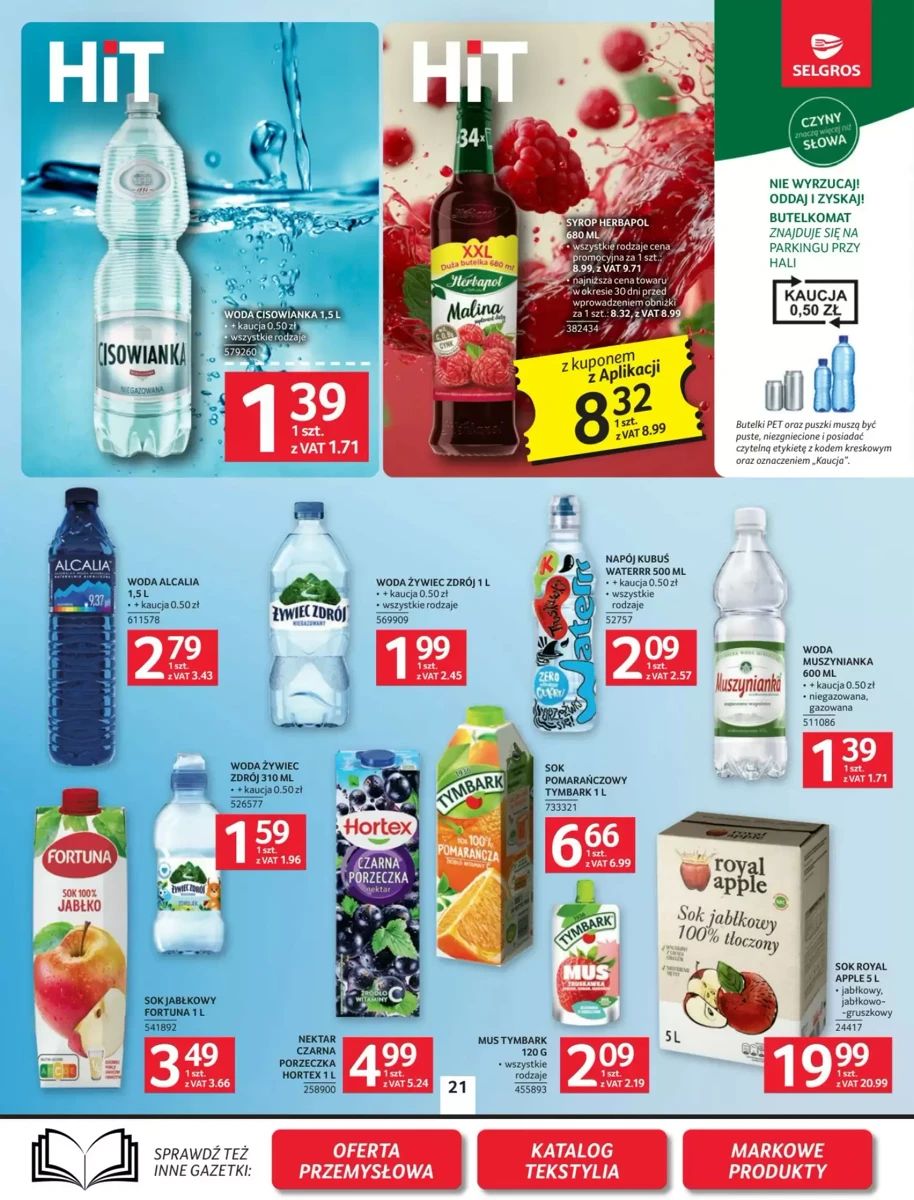 Gazetka Selgros, strona 21 z 29