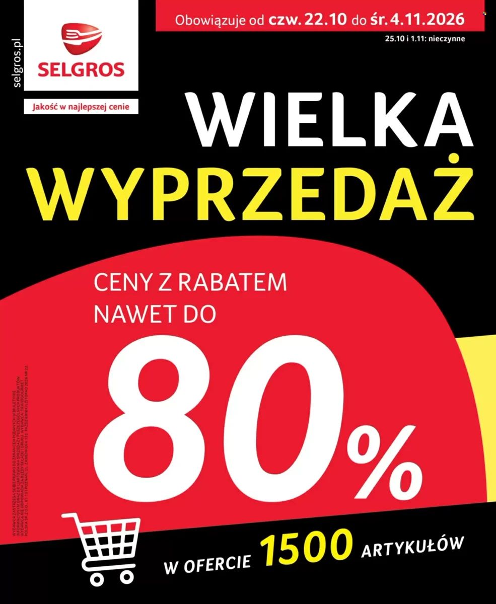 Gazetka Selgros, strona 1 z 14