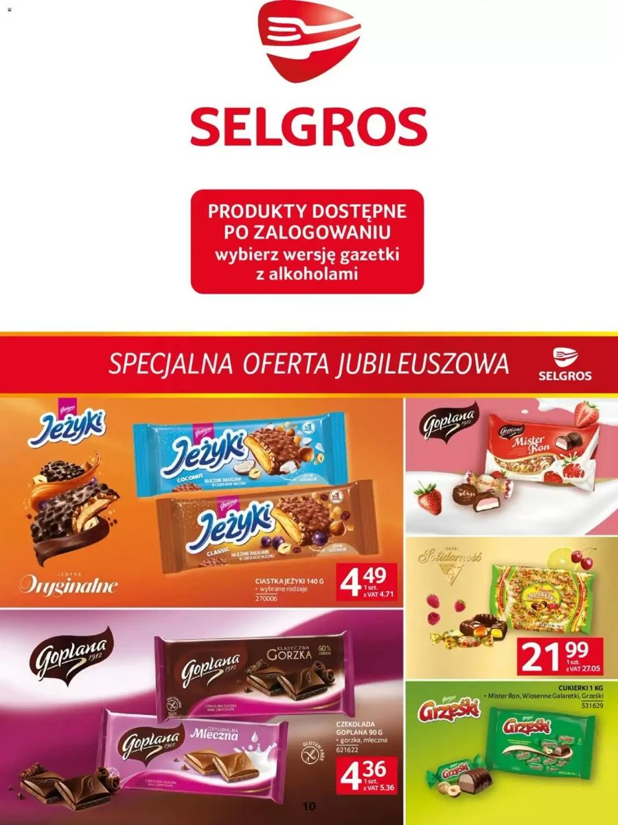 Gazetka Selgros, strona 10 z 11