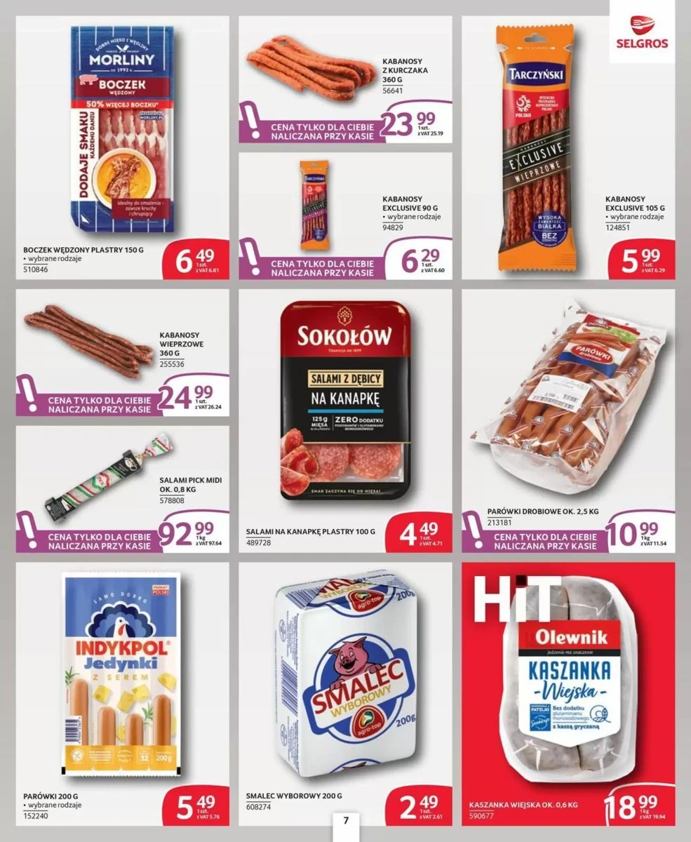 Gazetka Selgros, strona 7 z 40