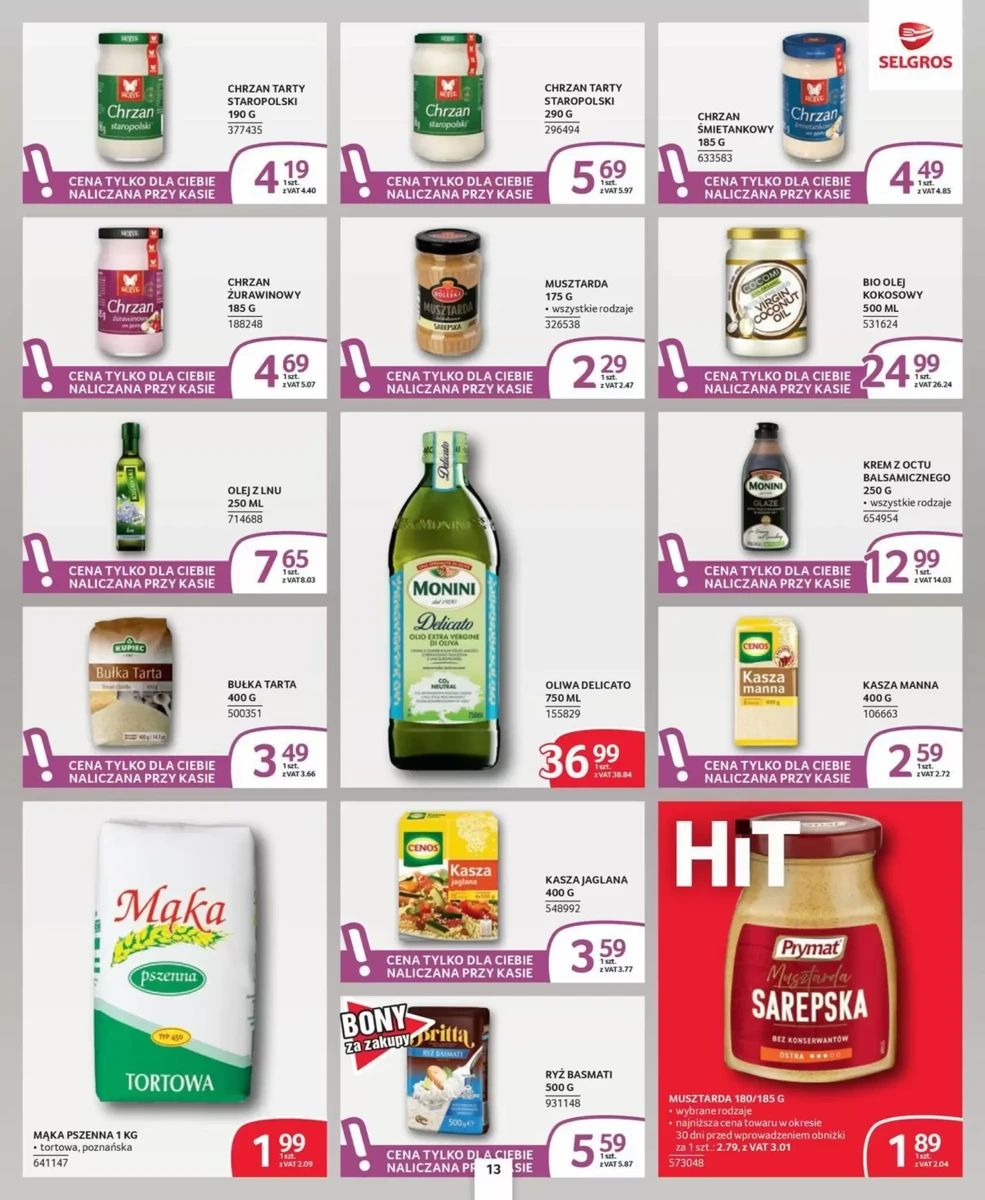 Gazetka Selgros, strona 13 z 40