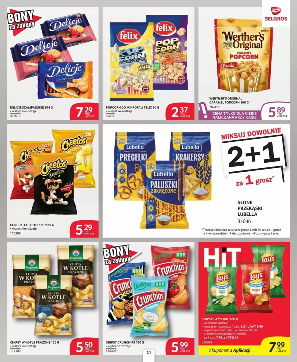 Gazetka Selgros, strona 21 z 40