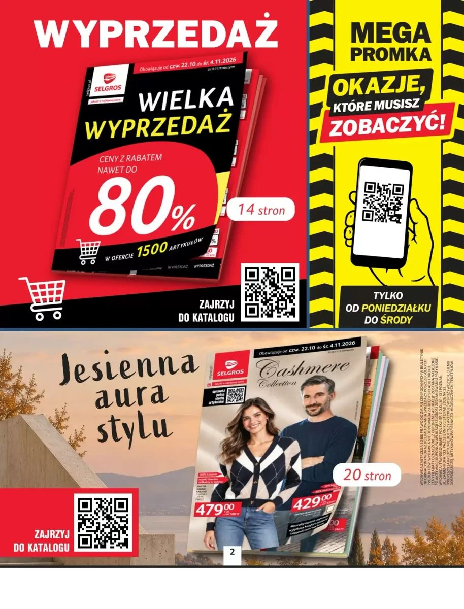 Gazetka Selgros, strona 2 z 28