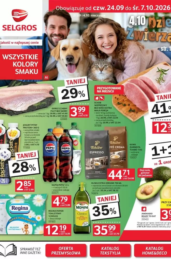 Okładka gazetki Selgros, ważna 24 września 2026 – 7 października 2026