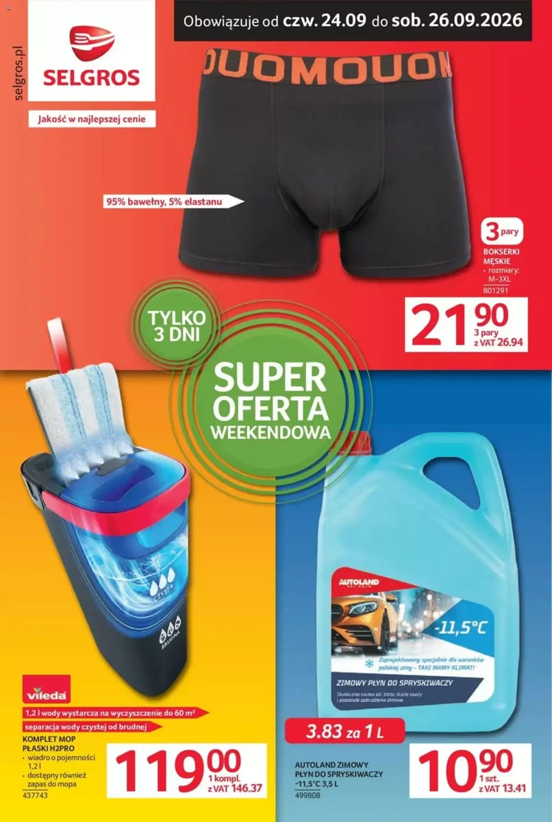 Gazetka Selgros, strona 1 z 2