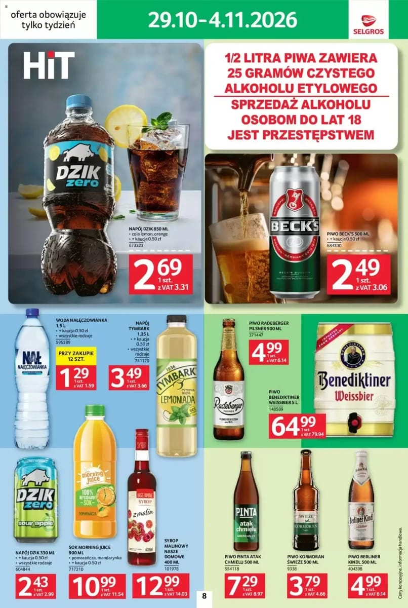 Gazetka Selgros, strona 8 z 11