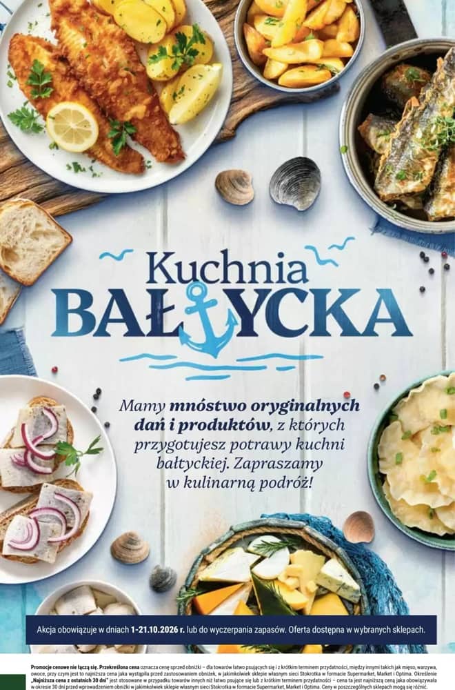 Okładka gazetki Stokrotka, ważna 1–21 październik 2026