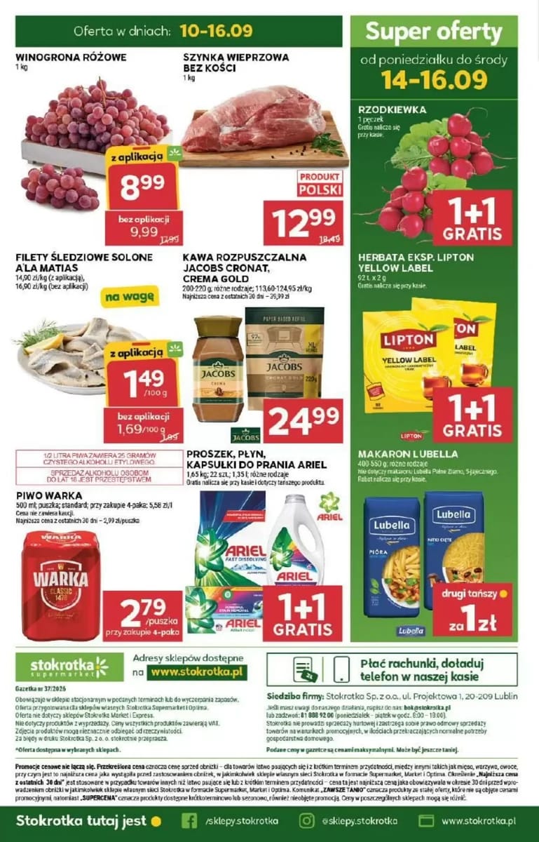 Gazetka Stokrotka, strona 42 z 42