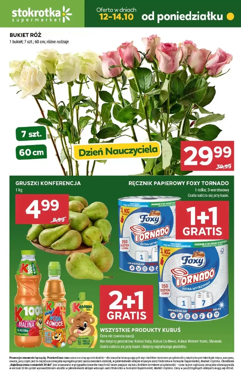 Gazetka Stokrotka, strona 1 z 7