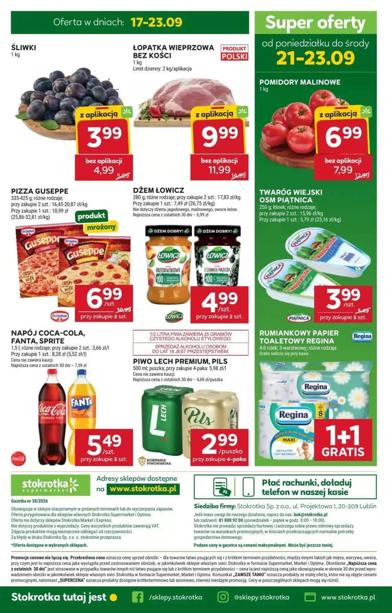 Gazetka Stokrotka, strona 45 z 45
