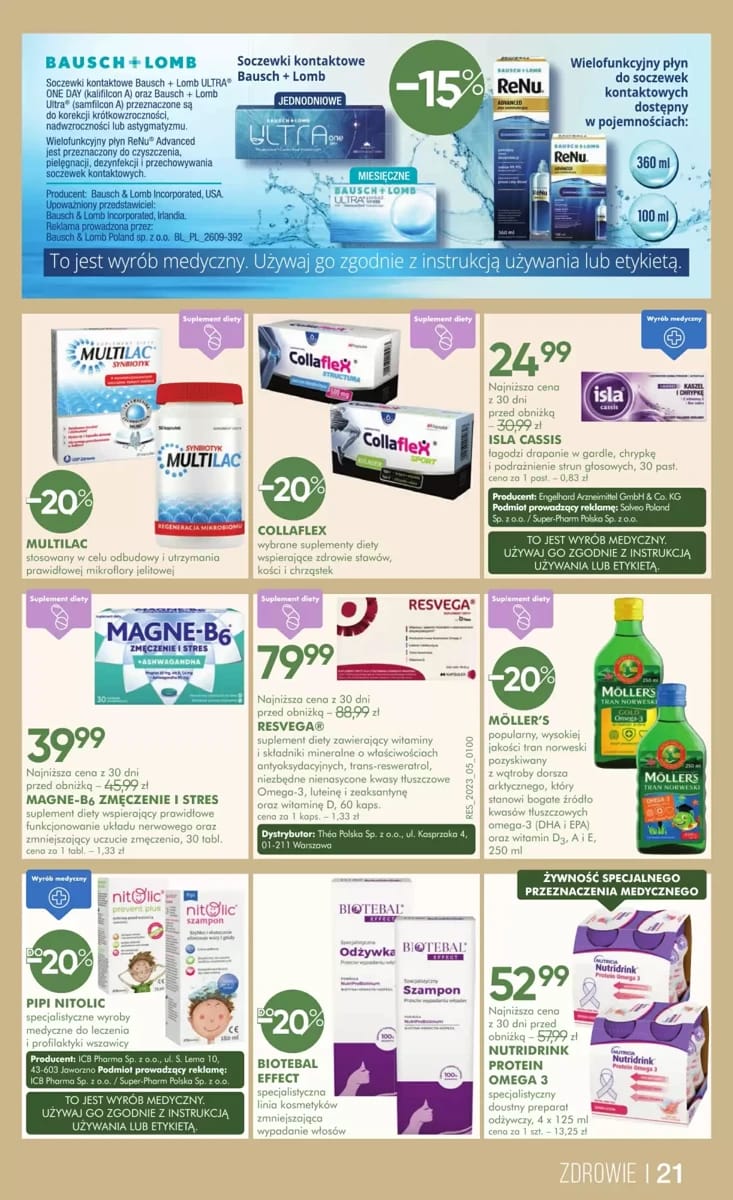 Gazetka Super-Pharm, strona 21 z 24