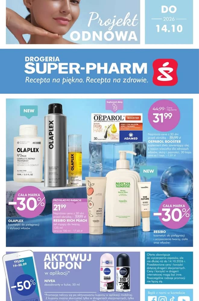Okładka gazetki Super-Pharm, ważna 19 września 2026 – 14 października 2026