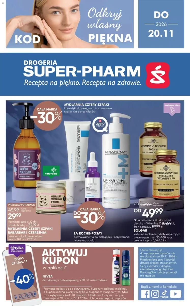 Gazetka Super-Pharm, strona 1 z 20