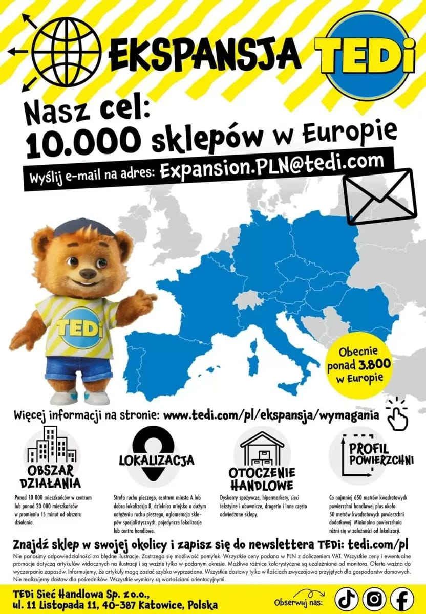 Gazetka Tedi, strona 19 z 19