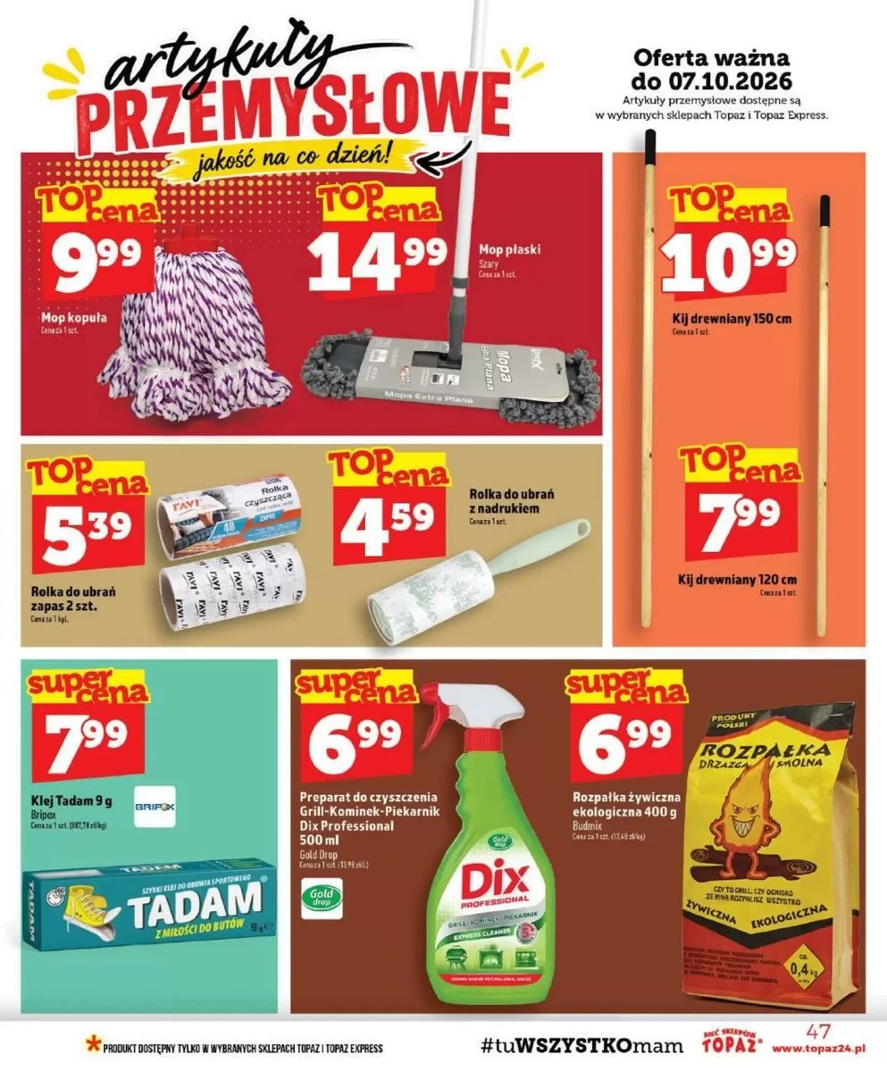 Gazetka Topaz, strona 47 z 48