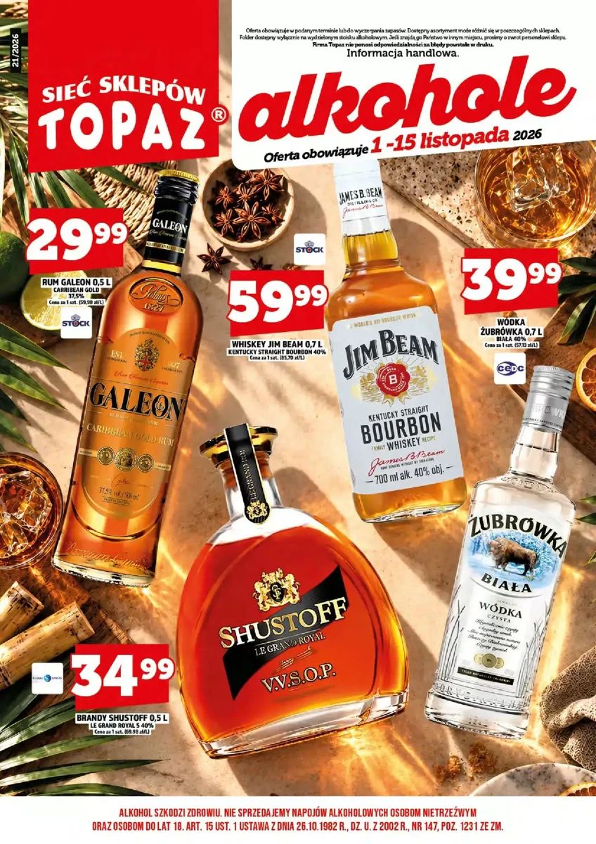 Gazetka Topaz, strona 1 z 12