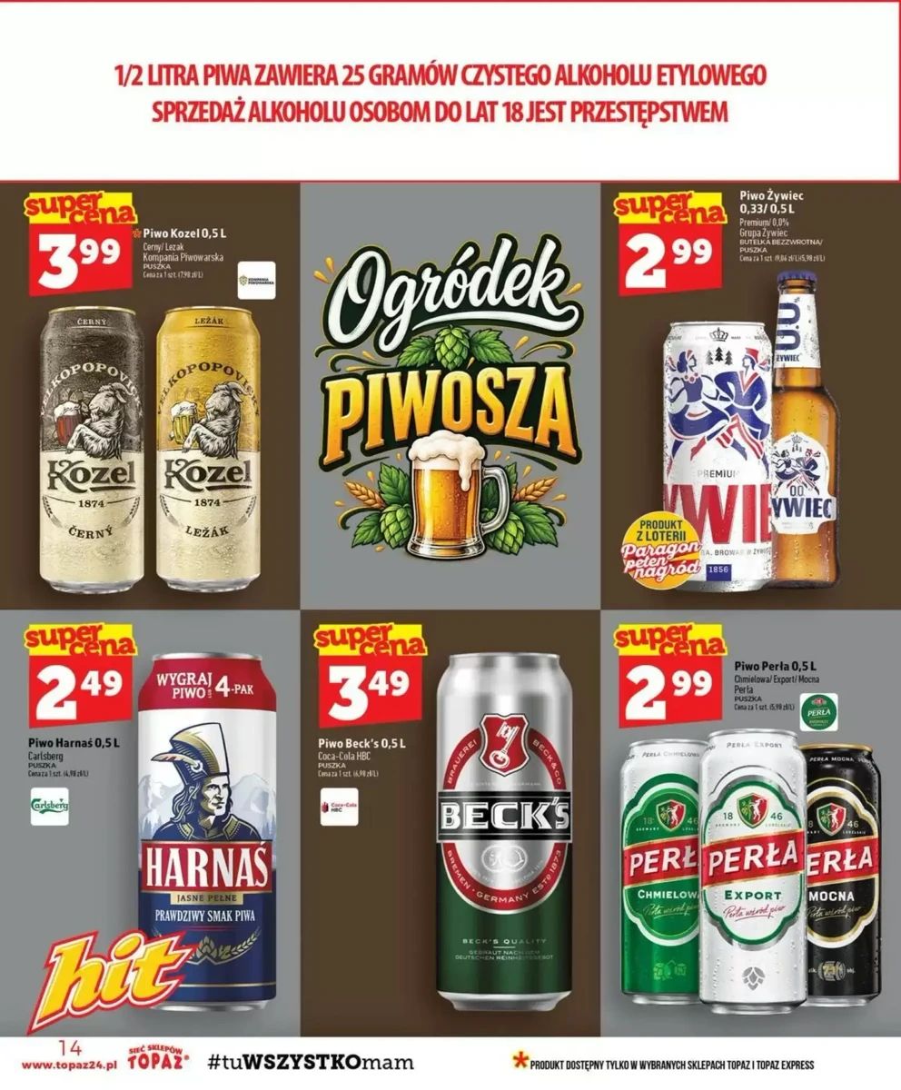 Gazetka Topaz, strona 14 z 48