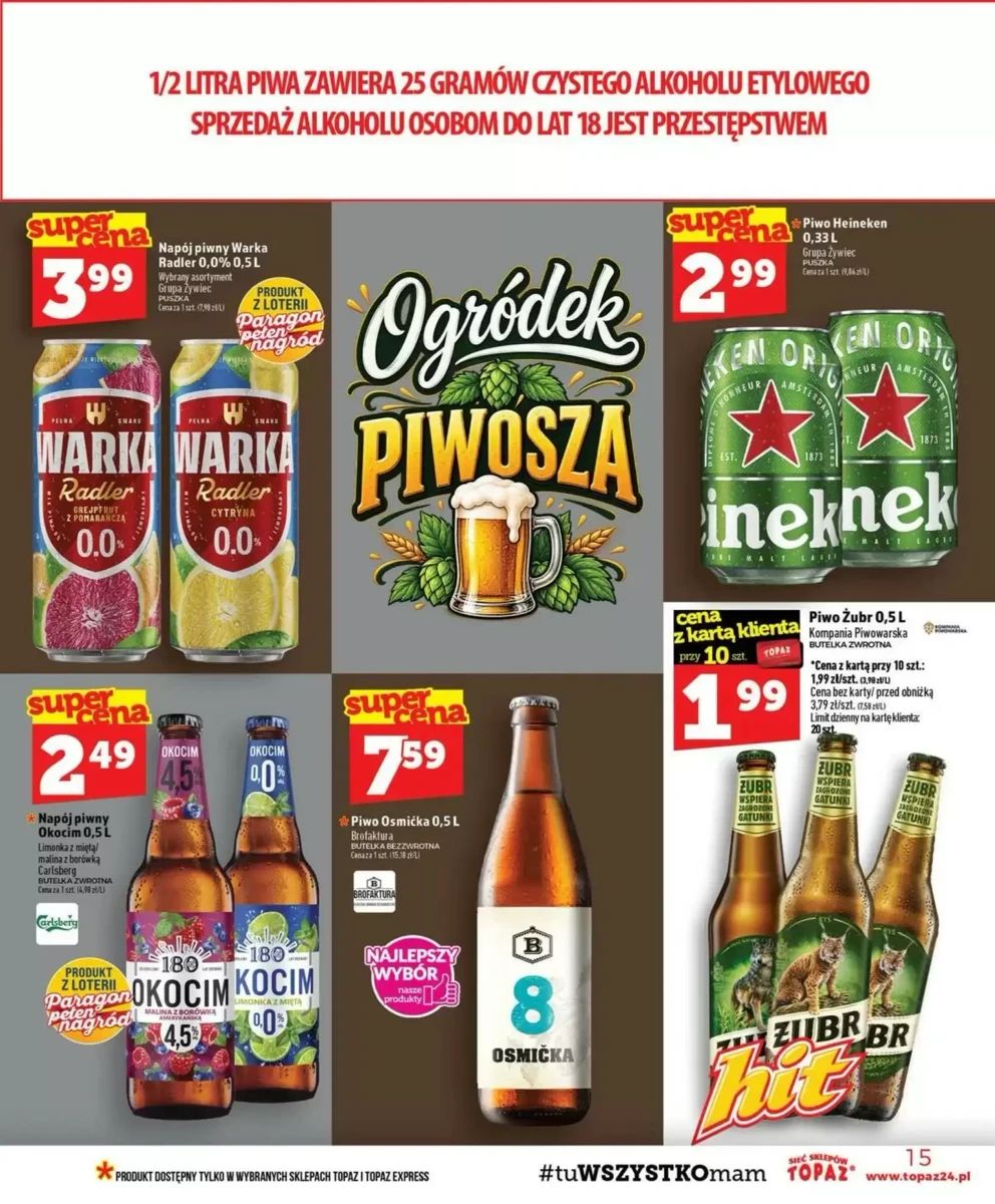 Gazetka Topaz, strona 15 z 48