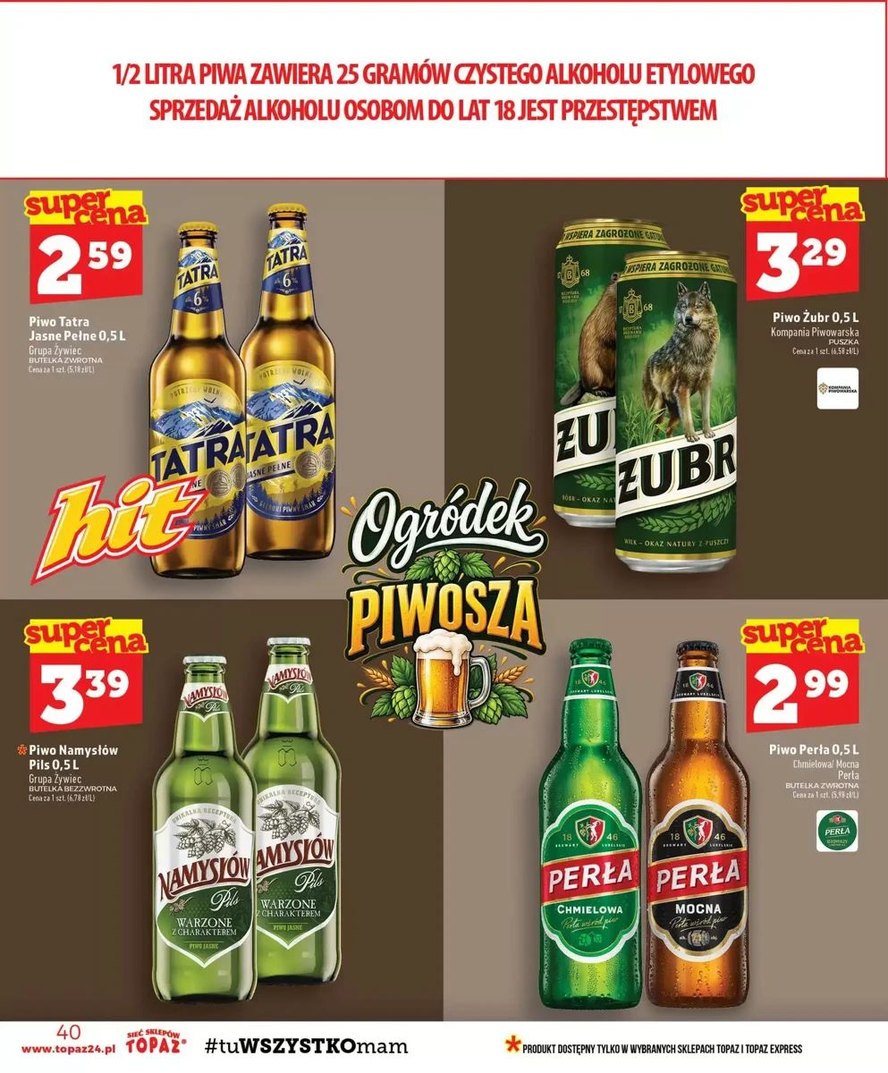 Gazetka Topaz, strona 40 z 52
