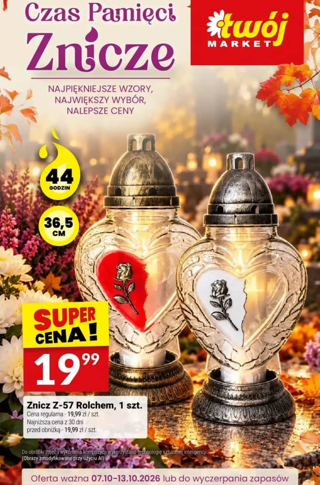 Okładka gazetki Twój Market, ważna 7–13 październik 2026