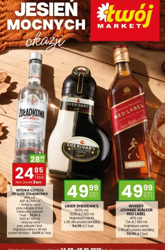 Okładka gazetki Twój Market, ważna 15–18 wrzesień 2026