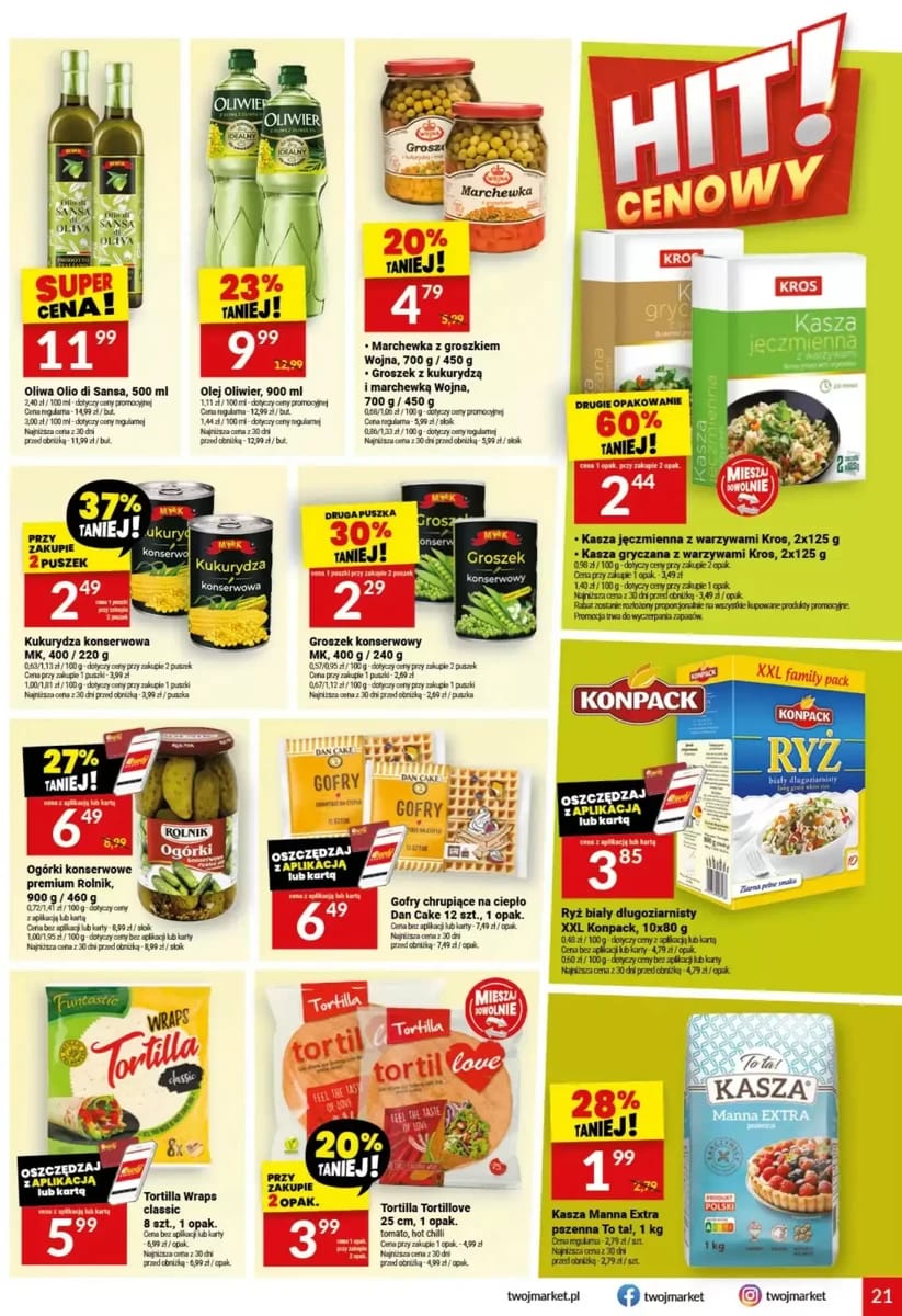 Gazetka Twój Market, strona 21 z 36
