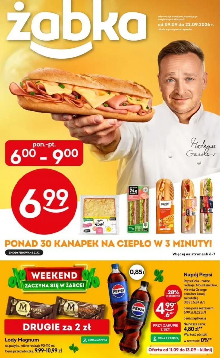 Gazetka Żabka, strona 1 z 84