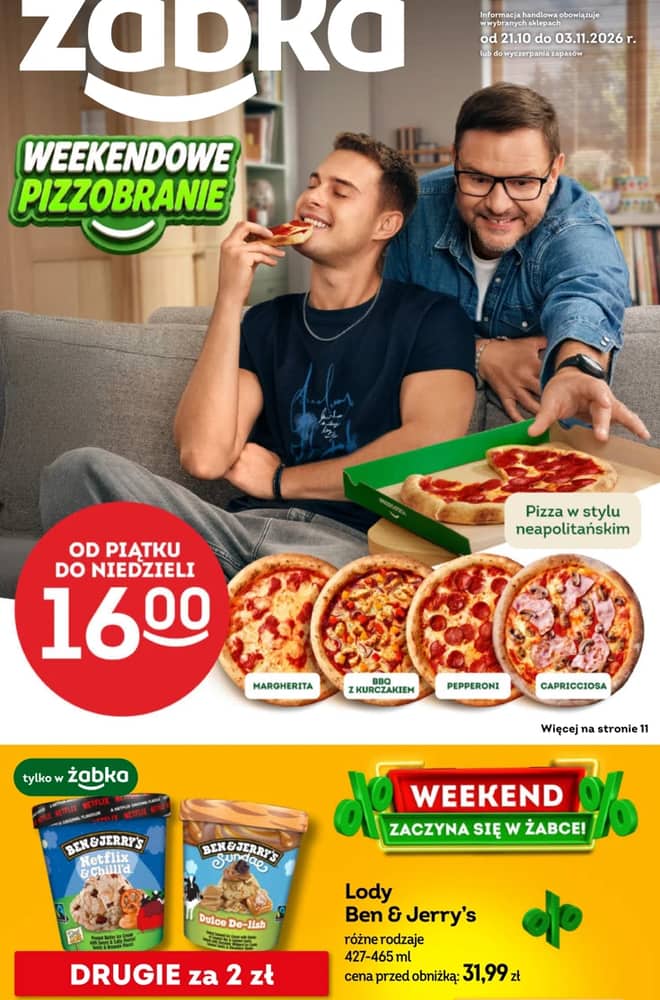 Okładka gazetki Żabka, ważna 21 października 2026 – 3 listopada 2026