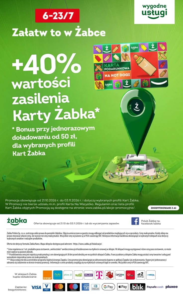 Gazetka Żabka, strona 72 z 72