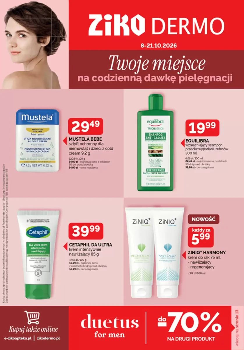 Gazetka Ziko Dermo, strona 1 z 16