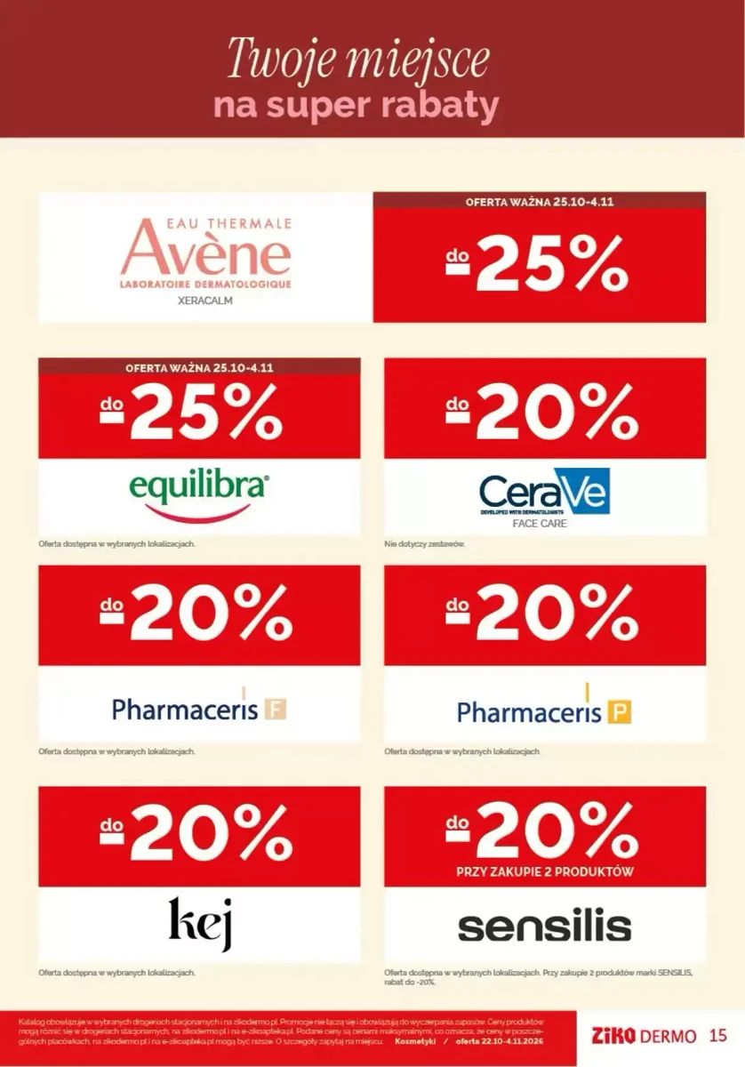 Gazetka Ziko Dermo, strona 15 z 16